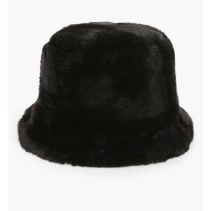 Cejon Faux Fur Silk Lined Bucket Hat